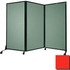 Versare Solutions Inc. Portable Acoustical Partition Panel AWRD  88""x8'4"" Fabric With Casters Red p/n 1822164