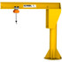 Gorbel Inc. Gorbel® HD Free Standing Jib Crane 12' Span & 8' Height Under Boom 2000 Lb Capacity p/n FS300-NP6-100-08-12