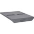 McCullough Industries Inc. Hinged Lid For 5 Cu. Yd. Capacity Global Industrial™ Self-Dumping Hopper Gray p/n 50033SL-GRY