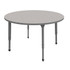 MARCO GROUP, INC. Marco Group 38-2266-78-GRY  Apex Series Round Adjustable Tables, 30inH x 48inW x 48inD, Gray Nebula/Gray