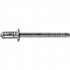 STANLEY Engineered Fastening POP0BN01-00611 Open End Blind Rivet: Size 6, Dome Head, Steel Body, Steel Mandrel