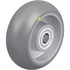 Blickle 936586 Caster Wheels; Wheel Type: Rigid; Swivel ; Load Capacity: 925 ; Bearing Type: Ball ; Wheel Core Material: Die-Cast Aluminium ; Wheel Material: Polyurethane ; Wheel Color: Gray