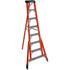 Werner FTP6208 8-Step Fiberglass Step Ladder: Type IA, 8' High