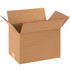 B O X MANAGEMENT, INC. Partners Brand 1288  Corrugated Boxes, 12in x 8in x 8in, Kraft, Pack Of 25