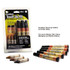 MASTER CASTER COMPANY 18000 ReStor-It Furniture Touch-Up Kit with (5) Woodgrain Markers, (3) Filler Sticks, 4.25 x 0.38 x 6.75