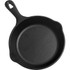 W APPLIANCE COMPANY LLC CHFL650 Commercial Chef Cast Iron Saute Skillet, 6-1/2in, Black