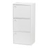 IRIS USA, INC. Iris 596325  35inH 3-Door Storage-Shelf, White