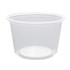 LOLLICUP USA, INC. FP-DC16-PPU Karat Deli Containers, 16 Oz, Clear, Case Of 500 Containers