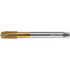 Walter-Prototyp 5200807 Spiral Point Tap: MF12x1.25 Metric Fine, 4 Flutes, Plug Chamfer, 6H Class of Fit, High-Speed Steel-E-PM, TiN Coated