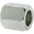 Brennan BD-10624 Steel Flared Tube Nut: 3/8" Tube OD, 9/16-18 Thread, 37 ° Flared Angle