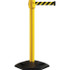 Trafford Industrial MSR760-YW-BYD-3 Stanchion: 40" High, Dome Base