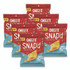 KELLOGG'S Sunshine® 11460 Cheez-it Snap'd Crackers, Cheddar Sour Cream and Onion, 2.2 oz Pouch, 6/Pack