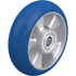 Blickle 763406 Caster Wheels; Wheel Type: Rigid; Swivel ; Load Capacity: 1280 ; Bearing Type: Ball ; Wheel Core Material: Die-Cast Aluminium ; Wheel Material: Polyurethane ; Wheel Color: Blue