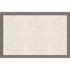 UBRANDS, LLC U Brands 4891U00-01  Linen Bulletin Board, 35in X 23in, Brown Rustic Wood Decor Frame