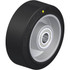Blickle 429928 Caster Wheels; Wheel Type: Rigid; Swivel ; Load Capacity: 440 ; Bearing Type: Ball ; Wheel Core Material: Die-Cast Aluminium ; Wheel Material: Rubber ; Wheel Color: Black