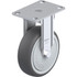 Blickle 913600 Top Plate Casters; Mount Type: Plate ; Number of Wheels: 1.000 ; Wheel Diameter (Inch): 5 ; Wheel Material: Synthetic ; Wheel Width (Inch): 1-1/4 ; Wheel Color: Natural White