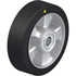 Blickle 547026 Caster Wheels; Wheel Type: Rigid; Swivel ; Load Capacity: 880 ; Bearing Type: Ball ; Wheel Core Material: Die-Cast Aluminium ; Wheel Material: Rubber ; Wheel Color: Black