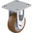 Blickle 910079 Top Plate Casters; Mount Type: Plate ; Number of Wheels: 1.000 ; Wheel Diameter (Inch): 5 ; Wheel Material: Polyurethane ; Wheel Width (Inch): 1-9/16 ; Wheel Color: Light Brown