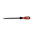 Bahco 4-183-04-2-2 American-Pattern Files; File Type: Taper ; File Length (Inch): 4 ; Tang/Handle: None ; Flexible: No ; File Style: Straight ; Overall Length (Decimal Inch): 4