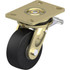 Blickle 910517 Top Plate Casters; Mount Type: Plate ; Number of Wheels: 1.000 ; Wheel Diameter (Inch): 5 ; Wheel Material: Rubber ; Wheel Width (Inch): 2-1/16 ; Wheel Color: Black