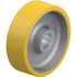 Blickle 462382 Caster Wheels; Wheel Type: Rigid; Swivel ; Load Capacity: 3970 ; Bearing Type: Hub Keyway ; Wheel Core Material: Cast Iron ; Wheel Material: Polyurethane ; Wheel Color: Light Brown