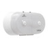 GEORGIA-PACIFIC CORPORATION SofPull 56518  Mini Twin High-Capacity Center-Pull Bathroom Tissue Dispenser, Translucent White