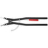 Knipex 46 20 A51 Retaining Ring Pliers; Type: Large External Snap Ring Pliers ; Tip Angle: 90 ; Ring Diameter Range (Inch): 4-51/64 to 12 ; Overall Length (Inch): 22-3/4in ; Tip Type: Replaceable ; Body Material: Steel