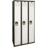 Hallowell U3282-1MP Lockers; Locker Style: Horizontal ; Locker Configuration: 3-Wide ; Assembled: No ; Shelf Capacity: 20 ; Handle Type: Recessed ; Locker Material: Steel