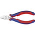 Knipex 77 42 130 Cutting Pliers; Insulated: No ; Overall Length (Inch): 5-1/2in ; Head Style: Cutter; Diagonal ; Cutting Style: Flush ; Handle Color: Red; Blue ; Overall Length Range: 4 to 6.9 in