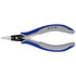 Knipex 34 12 130 Long Nose Pliers; Pliers Type: Electrician's Pliers ; Jaw Texture: Smooth ; Jaw Length (Inch): 55/64 ; Jaw Width (Inch): 55/64 ; Jaw Bend: 0.68 ; Handle Type: Comfort Grip