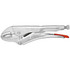 Knipex 41 04 250 Locking Pliers; Jaw Texture: Serrated ; Jaw Style: Serrated ; Overall Length Range: 9" - 11.9" ; Overall Length (Inch): 10in ; Handle Type: Standard ; Body Material: Steel