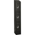 Hallowell URB1258-3ASB-ME Lockers; Locker Style: Horizontal ; Locker Configuration: 1-Wide ; Assembled: Yes ; Shelf Capacity: 0 ; Handle Type: Recessed ; Locker Material: Steel