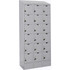 Hallowell URB3228-6ASB-PL Lockers; Locker Style: Horizontal ; Locker Configuration: 3-Wide ; Assembled: Yes ; Shelf Capacity: 0 ; Handle Type: Pull ; Locker Material: Steel