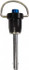 Monroe Engineering Products LBH-SS100507 Push-Button Quick-Release Pin: Ring Handle, 1" Pin Dia, 5" Usable Length