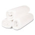 INTEGRATED BAGGING SYSTEMS Inteplast Group SL4046XHW-2 Low-Density Commercial Can Liners, 45 gal, 0.7 mil, 40" x 46", White, Interleaved Roll, 25 Bags/Roll, 4 Rolls/Carton