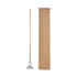 BOARDWALK 603 Screw Clamp Metal Head Wooden Mop Handle, #20+, 1.13" dia x 62", Natural