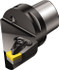 Sandvik Coromant 5729654 Modular Turning & Profiling Head: Size C8, 80 mm Head Length, Right Hand