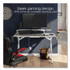 UNION & SCALE 60986 Vizon 47" Gaming Desk, 47.2" x 26.6" x 35", White Colorway