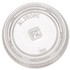 FABRI-KAL XL250PC Portion Cup Lids, Fits 1.5 oz to 2.5 oz Portion Cups, Plastic, Clear, 125/Sleeve, 20 Sleeves/Carton