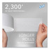 KIMBERLY-CLARK PROFESSIONAL Scott® 07005 Essential Coreless JRT, Septic Safe, 1-Ply, 3.75" x 2,300 ft, White, 12 Rolls/Carton