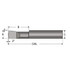 Scientific Cutting Tools LHB050200A Boring Bar: 0.05" Min Bore, 13/64" Max Depth, Left Hand Cut, Submicron Solid Carbide