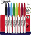 Sharpie 32730PP Permanent Marker: Assorted Color, AP Non-Toxic, Retractable Fine Point