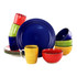 GIBSON OVERSEAS INC. Gibson Home 99597560M  Color Vibes 12-Piece Dinnerware Set