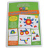 LEARNING ADVANTAGE CTU7149  Pattern Block Cards, Multicolor, Grades K-5, Set Of 20 Cards