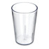 CARLISLE FOODSERVICE PRODUCTS, INC. Carlisle CL552607  Stackable SAN Plastic Tumblers, 8 Oz, Clear, Pack Of 72