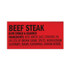 LINK SNACKS INC Jack Link’s 27800002 Beef Steak, Original, 1 oz, 12/Box