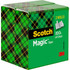 3M CO Scotch 8103472BD  Magic Tape, 0.75in x 216ft, Clear, Pack Of 12 Rolls