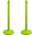 Xpress SAFETY SPWBLG14 Free Standing Barrier Post: 40" High, 2" Dia, Plastic Post