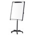 MasterVision EA48066720-007  Platinum PureWhite Porcelain Magnetic Mobile Dry-Erase Whiteboard Easel, 29in x 41in Metal Frame With Black/Gray Finish
