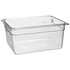 CAMBRO MFG. CO. IG26CW135 Cambro Camwear Polycarbonate 1/2 Size Food Pans, Clear, Pack Of 6 Pans